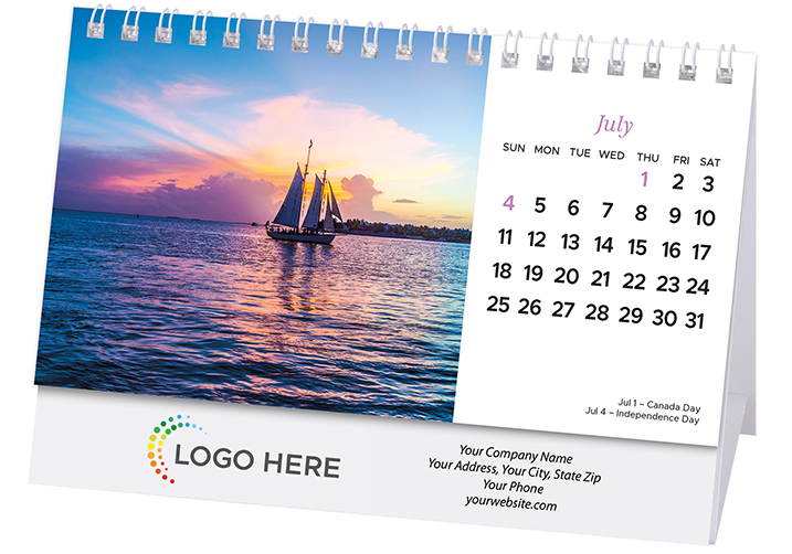 Scenic Seasons Tent Calendar SS2027