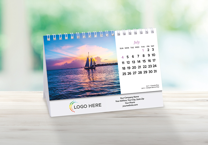 Scenic Seasons Tent Calendar SS2027