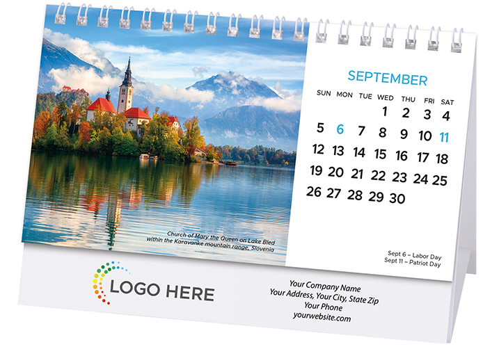 Scenic World Desk Calendar SW2027