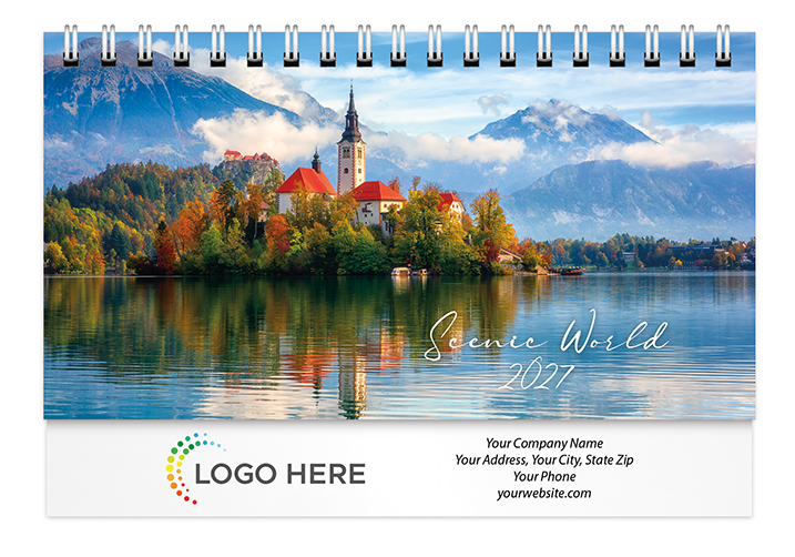 Scenic World Desk Calendar SW2027