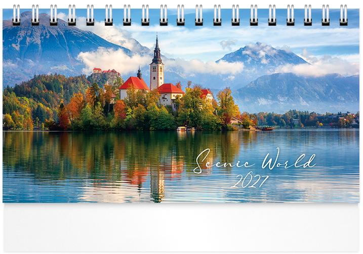 Scenic World Desk Calendar SW2027