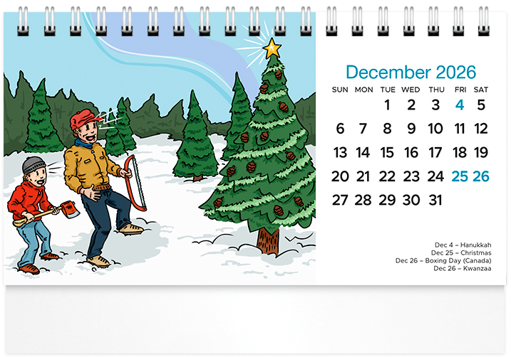 Timely Topics Tent Calendar TT2027