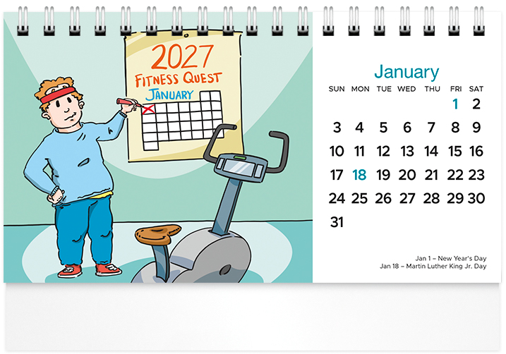 Timely Topics Tent Calendar TT2027
