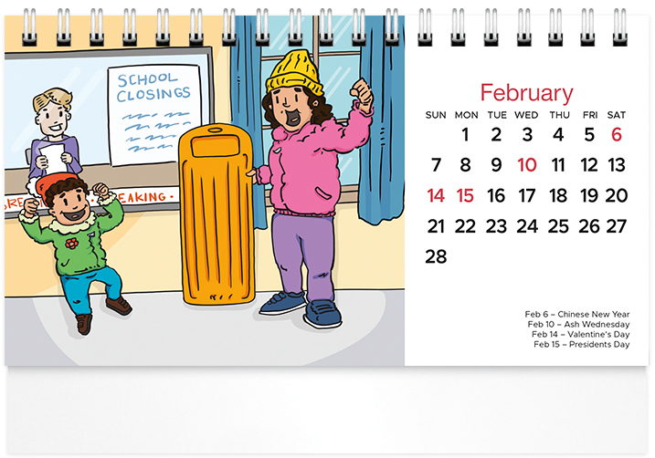 Timely Topics Tent Calendar TT2027