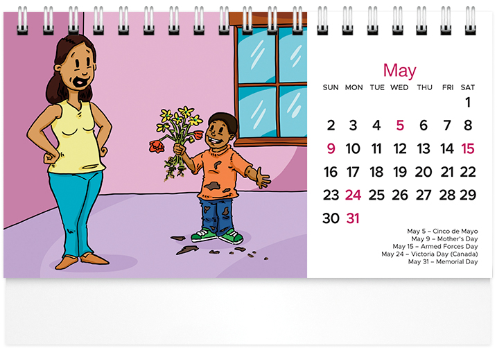 Timely Topics Tent Calendar TT2027