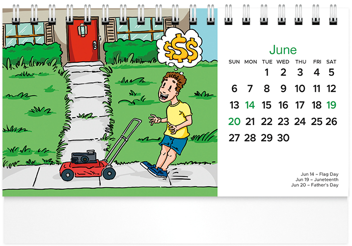 Timely Topics Tent Calendar TT2027