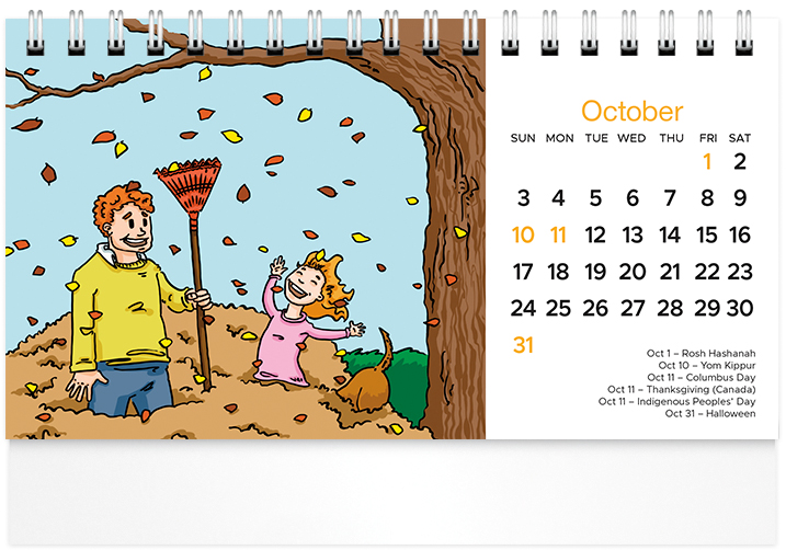 Timely Topics Tent Calendar TT2027