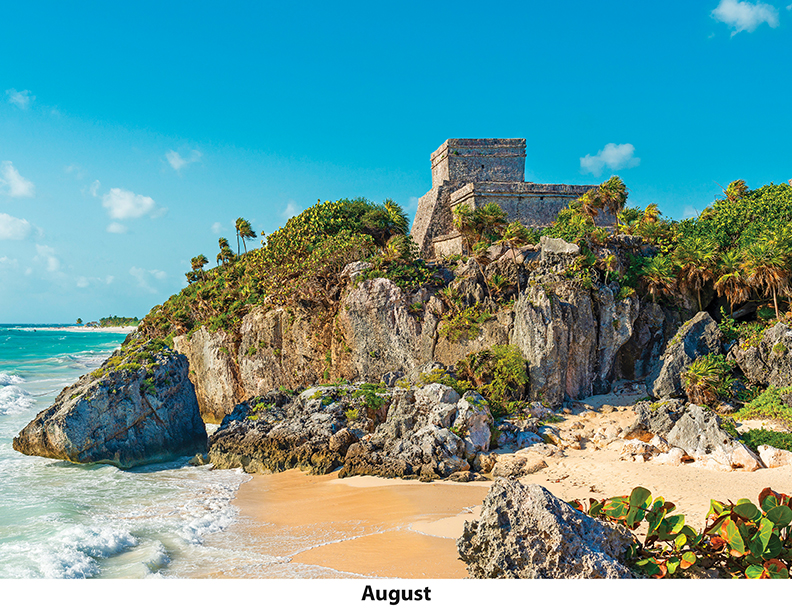 Scenic Beaches Wall Calendar DW27SBP