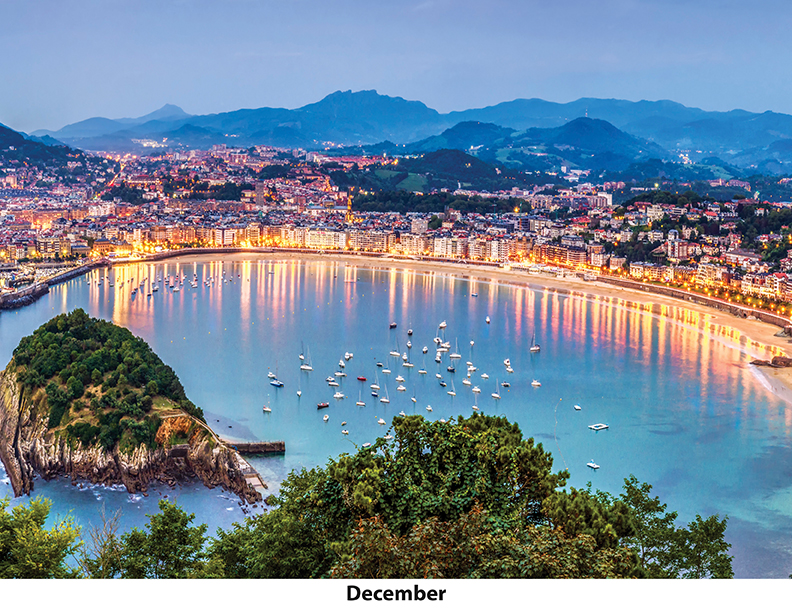 Scenic Beaches Wall Calendar DW27SBP