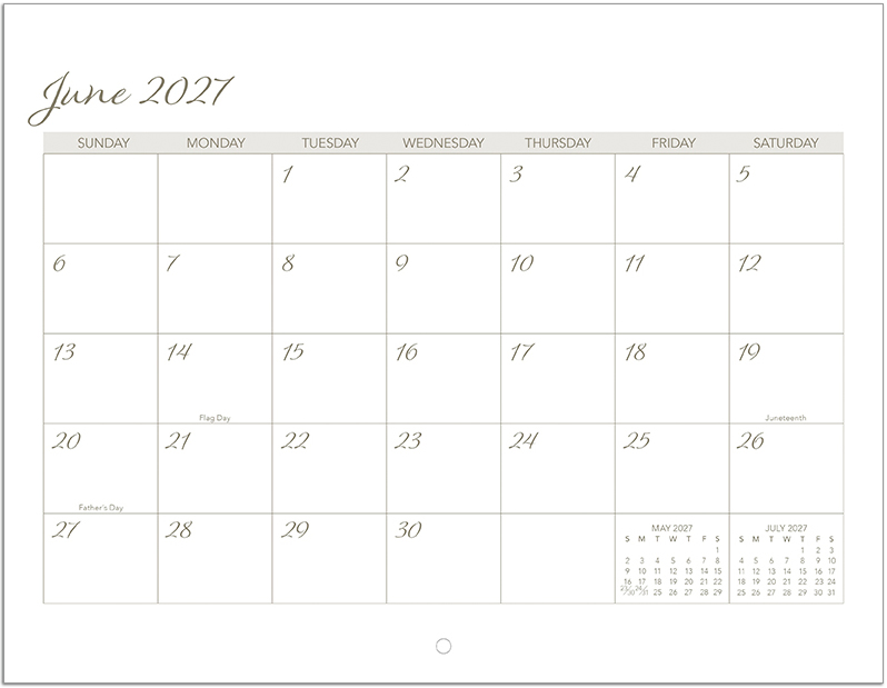 Scenic Seasons Wall Calendar DW27SSP