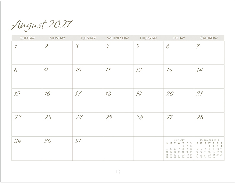 Scenic Seasons Wall Calendar DW27SSP