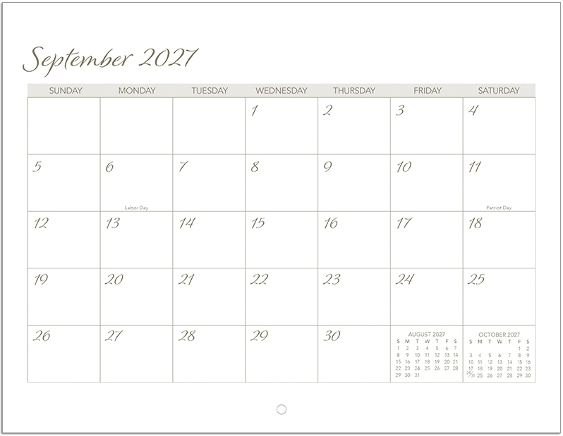 Scenic Seasons Wall Calendar DW27SSP