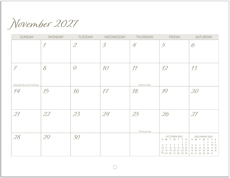 Scenic Seasons Wall Calendar DW27SSP