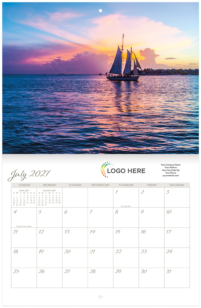 Scenic Seasons Wall Calendar DW27SSP