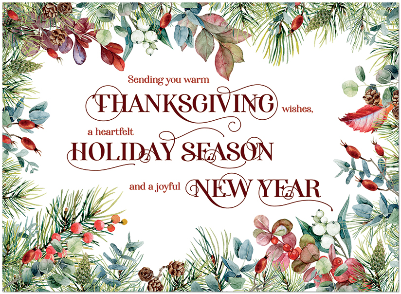 Season's Botanical Wishes H3464U-A