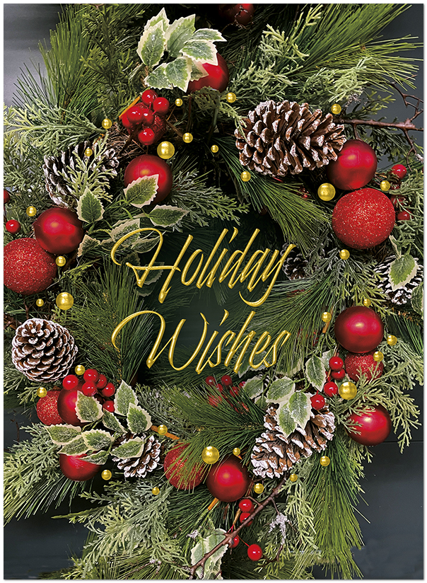 Holiday Wreath H3524U-AA