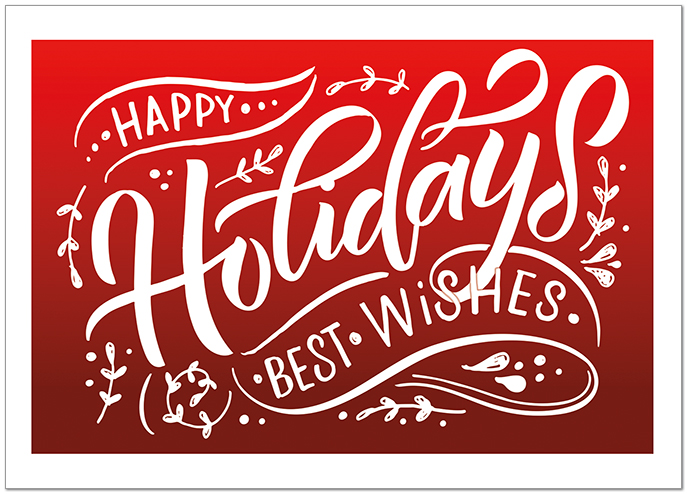 Best Wishes Holiday H3529D-A