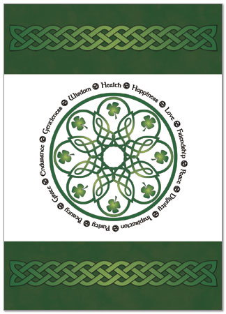 St. Patrick's Wishes Greeting Card X50D-Y