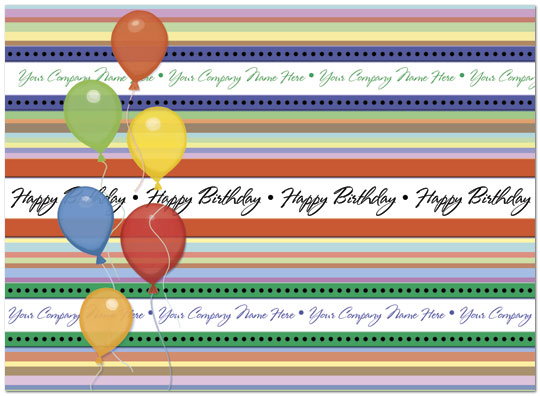 Festive Party Name Card D2089U-V