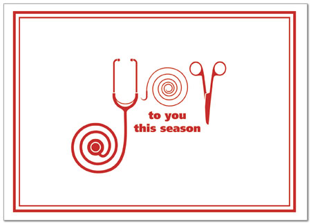 Medical Joy Holiday Card D2218D-A