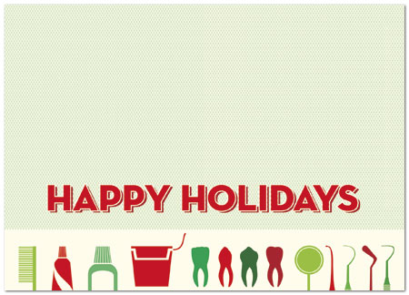 Dental Holiday Card D2219D-A