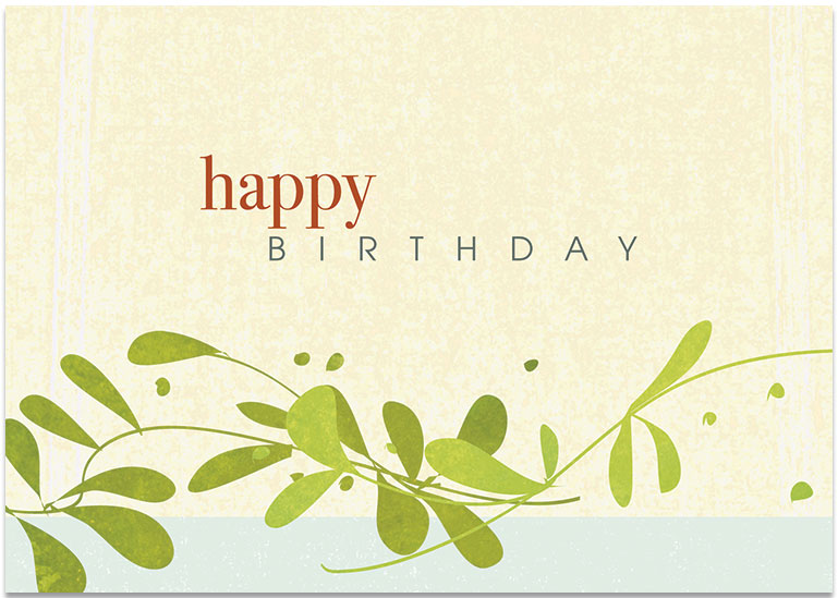 Hope your birthday is filled with special moments and simple pleasures. Special Moments Birthday Card A2034KW-X