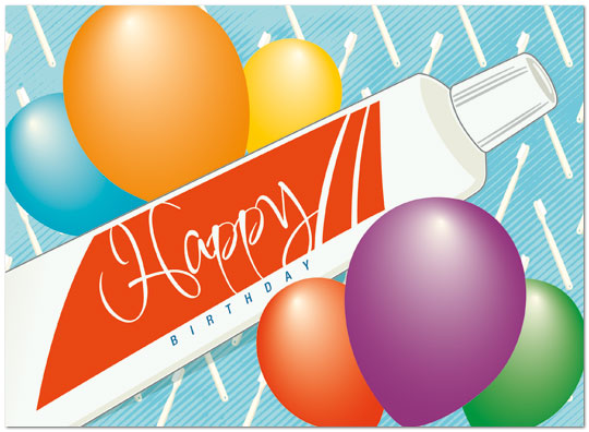 Select a verse or write your own. Birthday Cleaning Card D3081U-Y