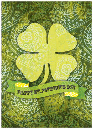 Celtic Patterns Card D4072D-Y
