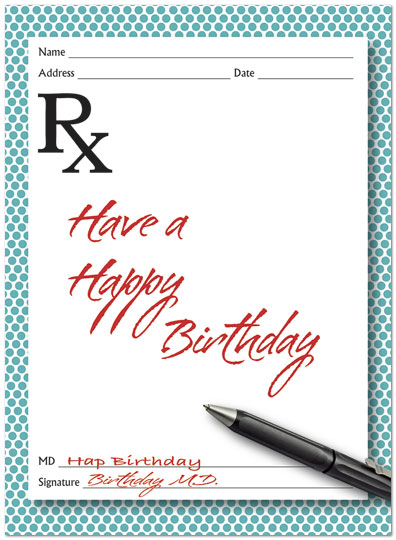 Select a verse or write your own. Birthday Script Card D4099U-Y