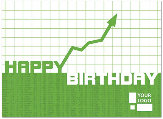 Stock Market Logo Card D5036U-V