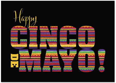 Cinco de Mayo Pattern Card D5098D-Y
