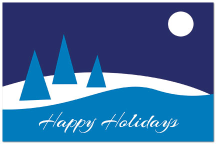 Three Trees Postcard D5208P-BB