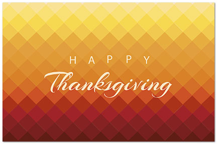 Graphic Thanksgiving Postcard D5120P-BB