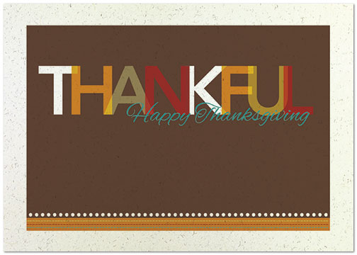 Best wishes for a wonderful Thanksgiving. Thankful Thanksgiving Card H6074KW-AA