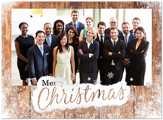 Barnwood Foil Photo Card D7200U-4A