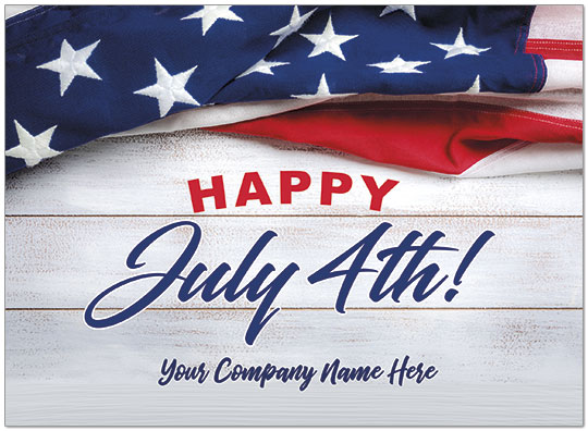 July 4th Name Card D9078U-V