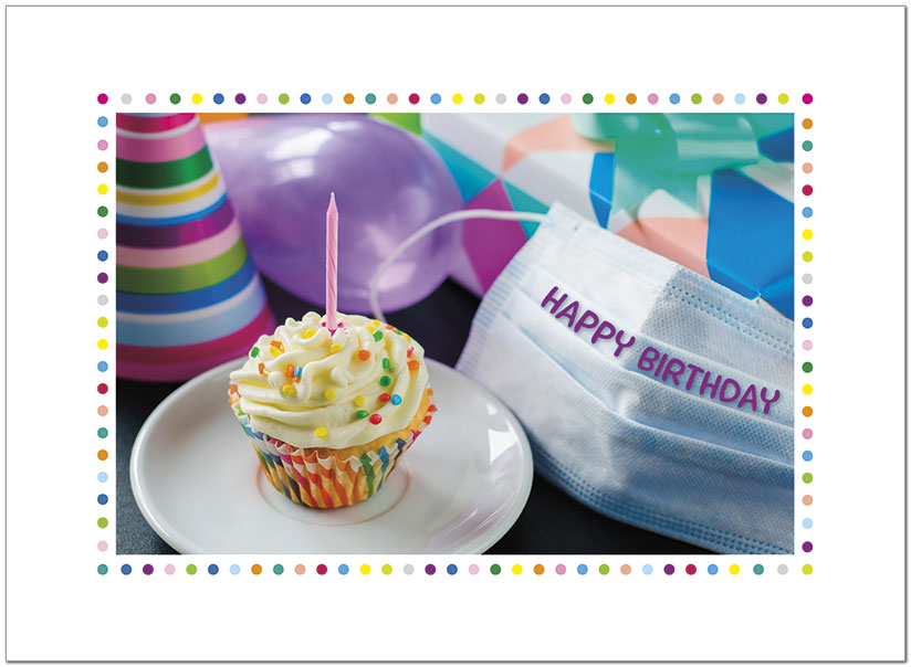 Select a verse or write you own. Social Distance Birthday D1564U-Y