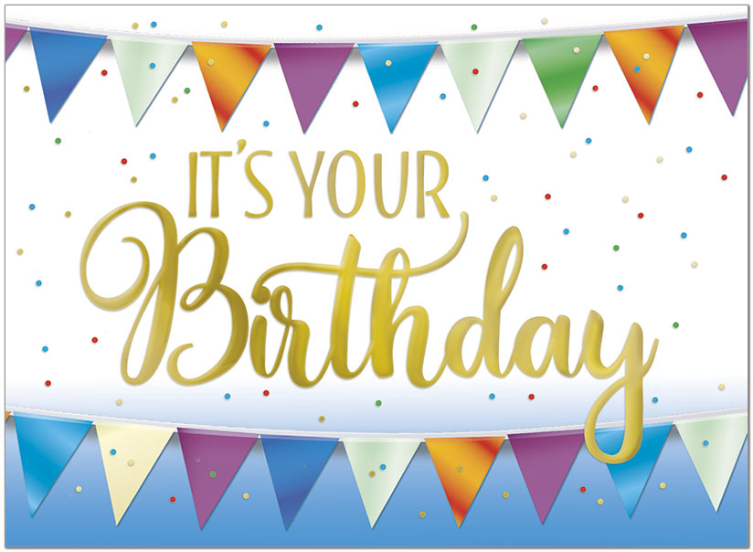 Colorful Pennants A1613U-Y