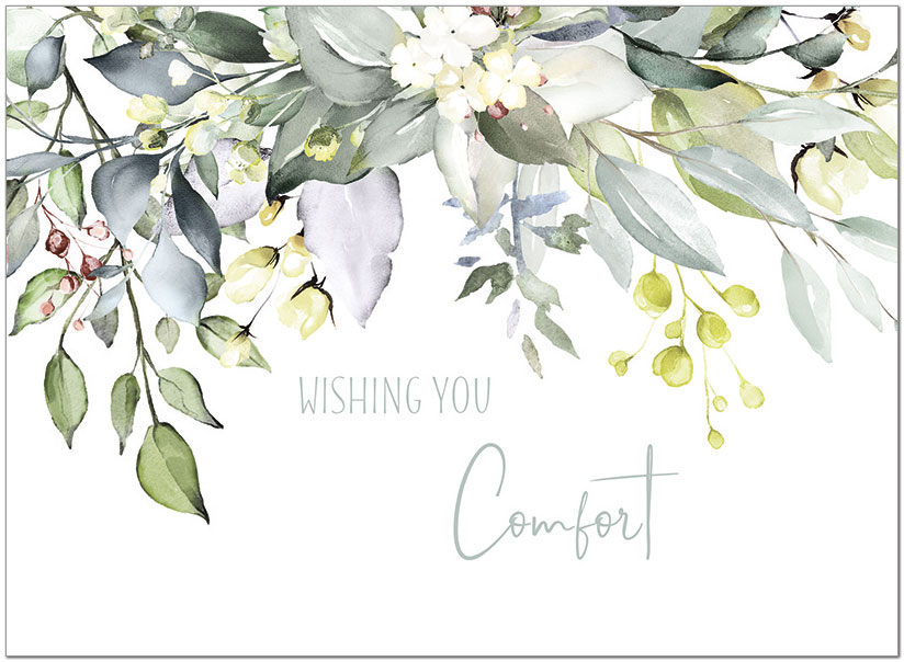 Select a verse or write your own. Comfort Sympathy A1641U-X