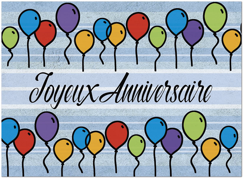 Select a verse or write your own. Joyeux Anniversaire D1657U-Y