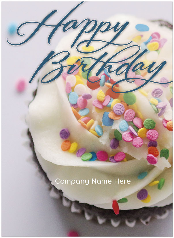 Sprinkle Treat Name Card D2306U-V