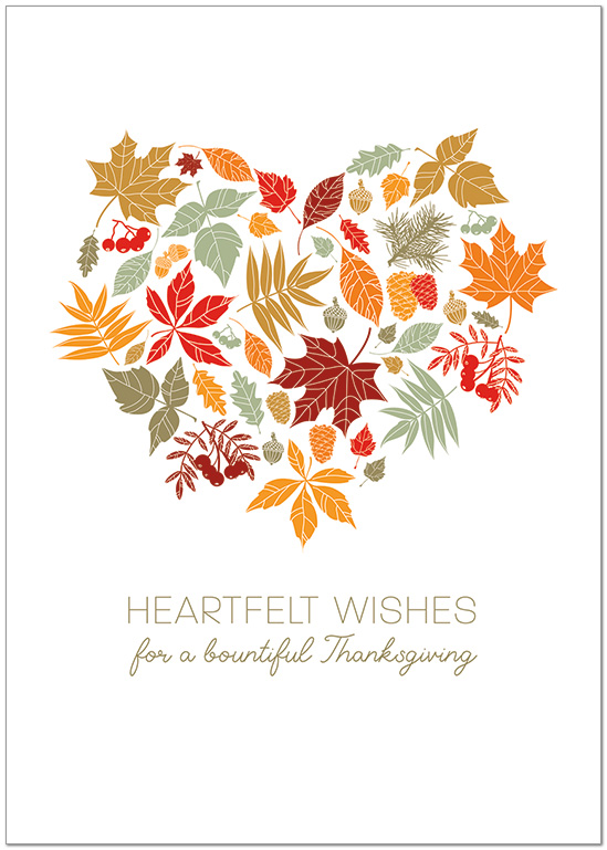 May your holiday and all the days ahead be filled with peace, good health, and happiness. Heartfelt Wishes H2354KW-AA