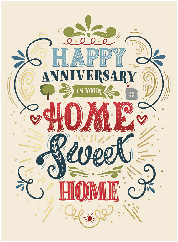 Sweet Home Anniversary A2532U-X