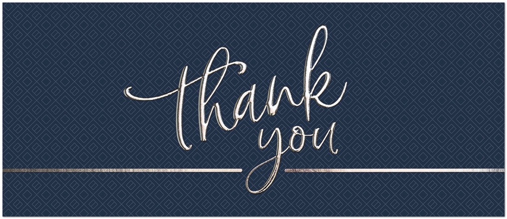 Corporate Thank You Card A2536L-X