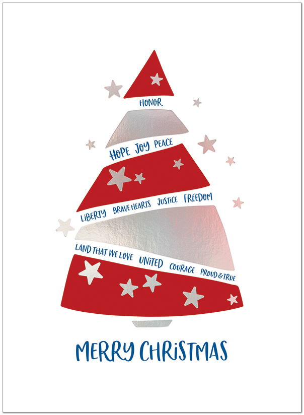 Patriotic Christmas H2618U-AA