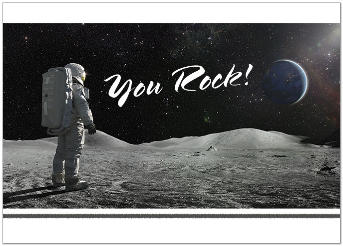 Select a verse, write your own, or order blank. Custom Moon Landing Meme Card D2743D-V