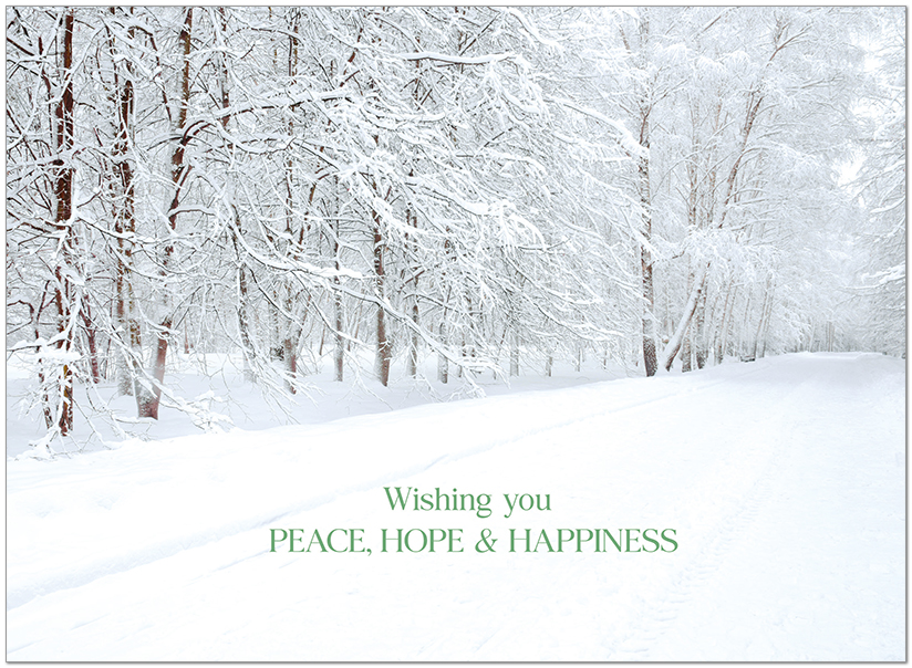 Snow Covered Happiness H3335U-A