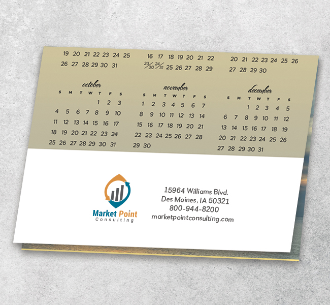 Sunset Calendar Card C2999U-AA