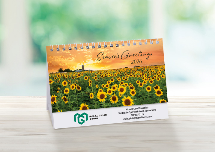 Scenic Seasons Tent Calendar SS2026