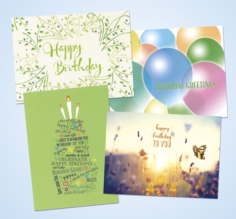 Recycled Birthday Assortment AO145 Recycled Birthday Assortment AO145